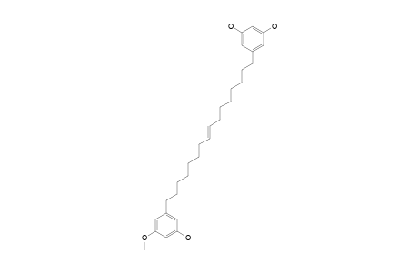 ONCOSTEMONOL-D;(8'Z)-1-HYDROXY-3-METHOXY-5-[16'-(3'',5''-DIHYDROXYPHENYL)-8'-HEXADECEN-1'-YL]-BENZENE