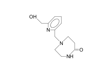 1-([6-Hydroxymethyl-2-pyridyl]-methyl)-hexahydr0-1,4-diazepin-5-one