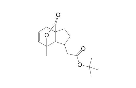 rel-(1R,3aS,7R,7aR)-1,1-dimethylethyl 1,2,3,4,7,7a-hexahydro-7-methyl-8-oxo-3a,7-(epoxymethano)-3aH-indene-1-acetate