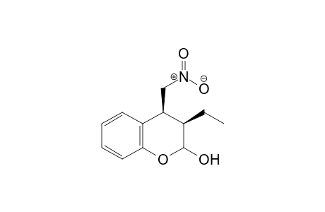 (3R,4S)-3-Ethyl-4-(nitromethyl)chroman-2-ol