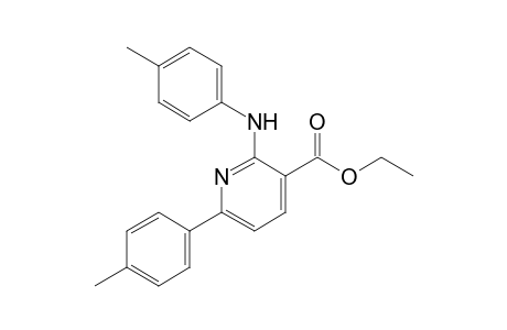 2-(4-Methylanilino)-6-(4-methylphenyl)-3-pyridinecarboxylic acid ethyl ester