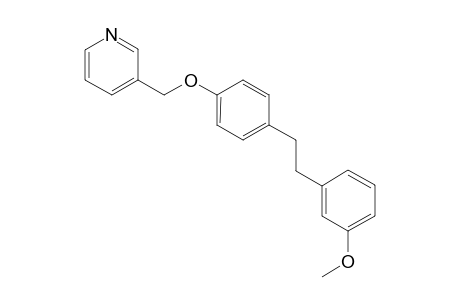3-{[2'-(2"-{3"'-Methoxyphenyl}ethyl)phenoxy]methyl}-pyridine