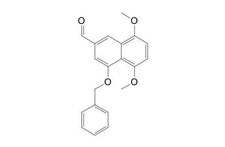 4-(Benzyloxy)-5,8-dimethoxy-2-naphthaldehyde
