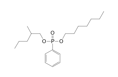 Phenylphosphonic acid, heptyl 2-methylpentyl ester