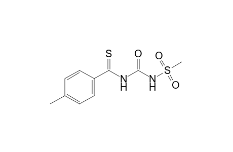 1-(methylsulfonyl)-3-(thio-p-toluoyl)urea