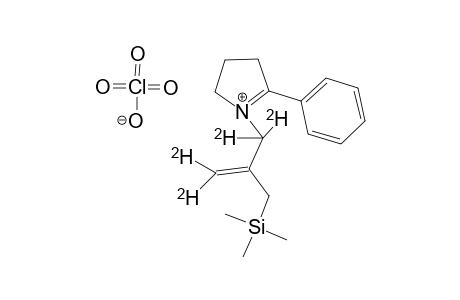 N-[2-(TRIMETHYLSILYLMETHYL)-2-PROPEN-1-YL]-2-PHENYL-1-PYRROLINIUM-PERCHLORATE