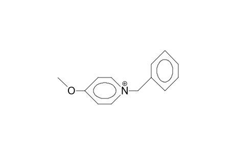 1-Benzyl-4-methoxy-pyridinium cation