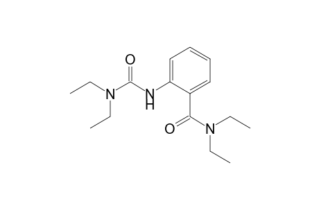2-(diethylcarbamoylamino)-N,N-diethyl-benzamide