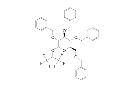2',2',2'-TRIFLUORO-1'-(TRIFLUOROMETHYL)-ETHYL-2,3,4,6-TETRA-O-BENZYL-ALPHA-D-GLUCOPYRANOSIDE