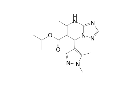isopropyl 7-(1,5-dimethyl-1H-pyrazol-4-yl)-5-methyl-4,7-dihydro[1,2,4]triazolo[1,5-a]pyrimidine-6-carboxylate