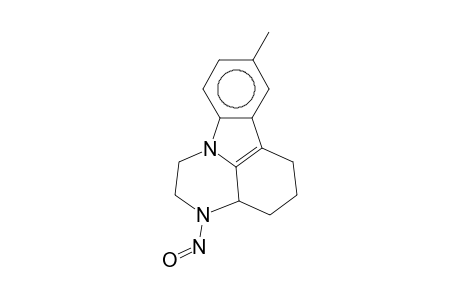 2,3,3a,4,5,6-Hexahydro-10-methyl-4-nitroso-1H-pyrazino[3,2,1-j,k]carbazole
