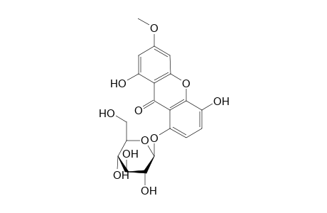 1,5-Dihydroxy-3-methoxyxanthone-8-O-.beta.,D-glucopyranoside