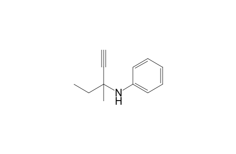 (1-ethyl-1-methyl-prop-2-ynyl)-phenyl-amine
