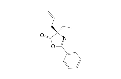 (R)-4-Allyl-4-ethyl-2-phenyloxazol-5(4H)-one