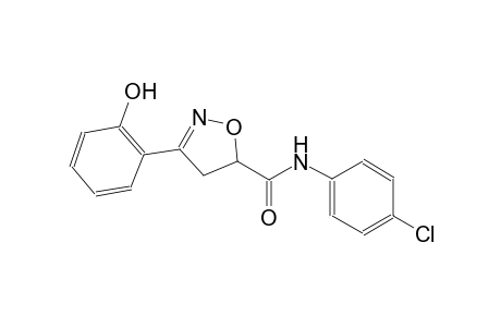 5-isoxazolecarboxamide, N-(4-chlorophenyl)-4,5-dihydro-3-(2-hydroxyphenyl)-