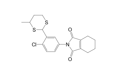 1H-Isoindole-1,3(2H)-dione, 2-[4-chloro-3-(4-methyl-1,3-dithian-2-yl)phenyl]-4,5,6,7-tetrahydro-