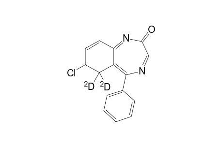 7-Chloro-5-phenyl-2',6'-d(2)-1,4-benzodiazepin-2-one