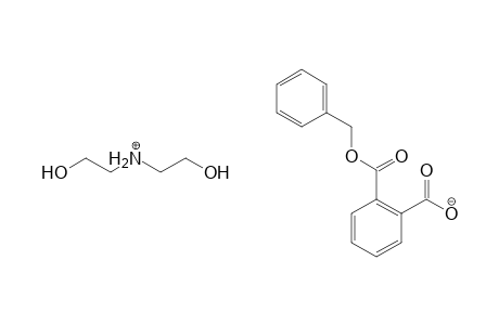 1,2-Benzenedicarboxylic acid, mono(phenylmethyl) ester, bis-ethanolammonium salt