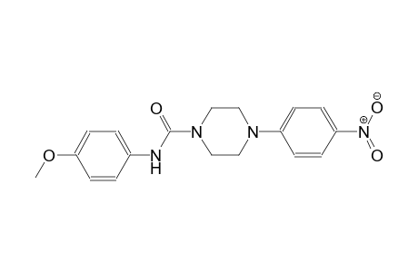 1-piperazinecarboxamide, N-(4-methoxyphenyl)-4-(4-nitrophenyl)-