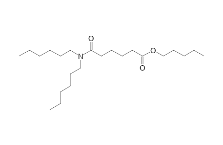 Adipic acid, monoamide, N,N-dihexyl-, pentyl ester