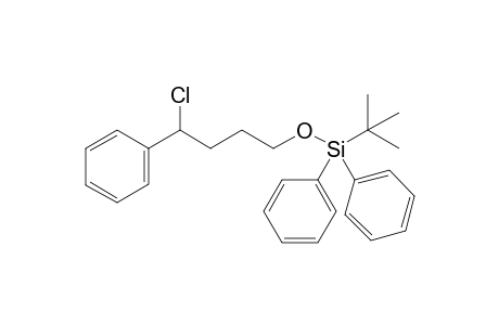rac-1-Chloro-4-(tert-butyldiphenylsiloxy)-1-phenyl butane