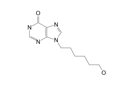 9-[6-Hydroxyhexyl]hypoxanthine