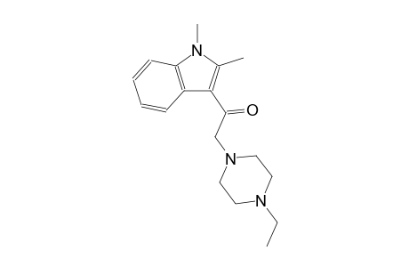 1-(1,2-dimethyl-1H-indol-3-yl)-2-(4-ethyl-1-piperazinyl)ethanone