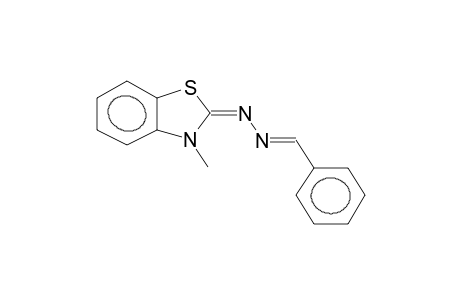 BENZALDEHYDE, (3-METHYL-2,3-DIHYDRO-2-BENZTHIAZOLIDENE)HYDRAZONE