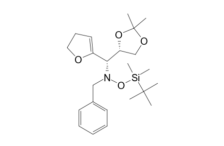 (SYN)-N-BENZYL-O-(TERT.-BUTYLDIMETHYLSILYL)-N-[(S)-(4,5-DIHYDROFURAN-2-YL)-[(S)-2,2-DIMETHYL-1,3-DIOXOLAN-4-YL]-METHYL]-HYDROXYLAMINE