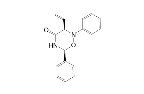 3-Vinyl-2,6-diphenyl-1-oxa-2,5-diaza-4-oxocyclohexane