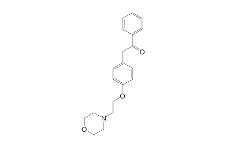 2-(4-MORPHOLINYLETHOXYPHENYL)-1-PHENYLETHANONE