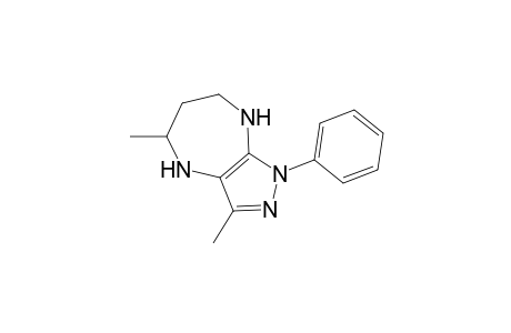 3,5-Dimethyl-1-phenyl-1,4,5,6,7,8-hexahydropyrazolo[3,4-b][1,4]diazepine
