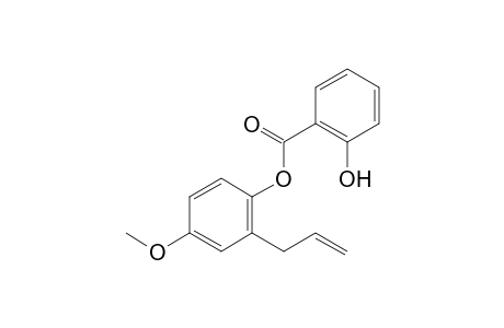 2-allyl-4-methoxyphenyl salicylate