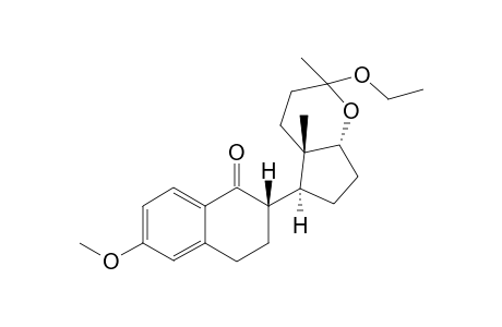 2-(2-Ethoxy-2,4a-dimethloctahydrocyclopenta[b]pyran-5-yl)-6-methoxy-3,4-dihydro-2H-naphthalen-1-one