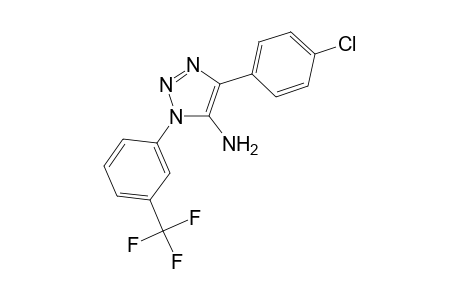 1H-1,2,3-Triazol-5-amine, 4-(4-chlorophenyl)-1-[3-(trifluoromethyl)phenyl]-