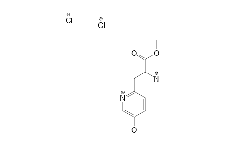 METHYL_(S)-ALPHA-AMINO-5-HYDROXY-2-PYRIDINEPROPIONATE_DIHYDROCHLORIDE