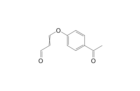 3-(4-Acetylphenoxy)-acroleine