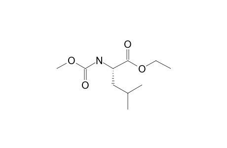 L-Leucine, N-methoxycarbonyl-, ethyl ester