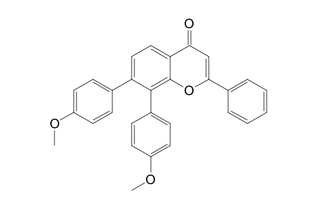 7,8-Bis(4-methoxyphenyl)-2-phenyl-4H-chromen-4-one
