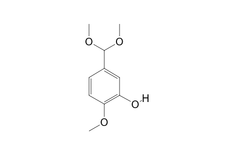 5-(dimethoxymethyl)-2-methoxyphenol