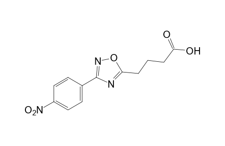 3-(p-nitrophenyl)-1,2,4-oxadiazole-5-butyric acid