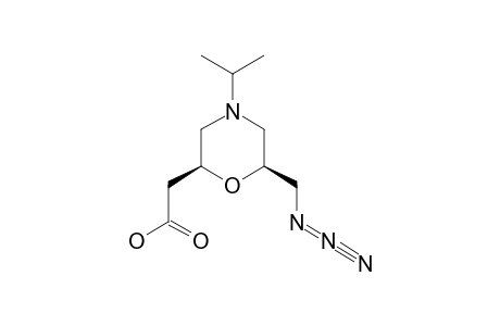 3,7-ANHYDRO-5-AZA-8-AZIDO-5-ISOPROPYL-2,4,5,6,8-PENTADEOXY-D-GLYCERO-D-ALLO-OCTONIC-ACID