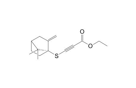 Ethyl 3-{[(1S)-7,7-dimethyl-2-methylenebicyclo[2.2.1]hept-1-yl]sulfanyl}-2-propynoate