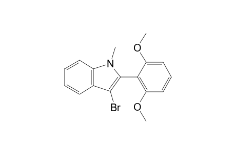 3-Bromo-2-(2,6-dimethoxyphenyl)-1-methyl-1H-indole