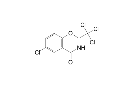 2H-Benz[e]1,3-oxazin-4(3H)-one, 6-chloro-2-trichloromethyl-