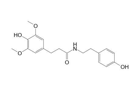 Dihydrosinapoyl-tyramine