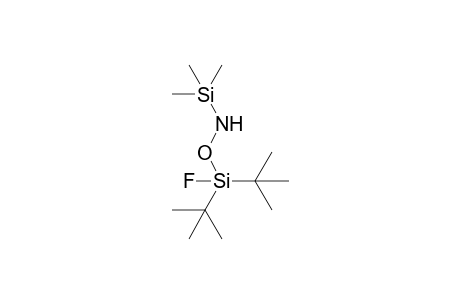 O-Di-tert.butyl-fluorosilyl-N-trimethylsilylhydroxylamine