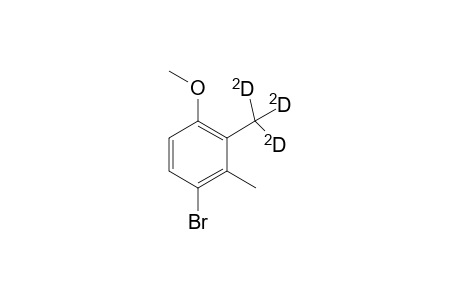 4-Bromo-1-methoxy-2-[(2H3)methyl]-3-methylbenzene