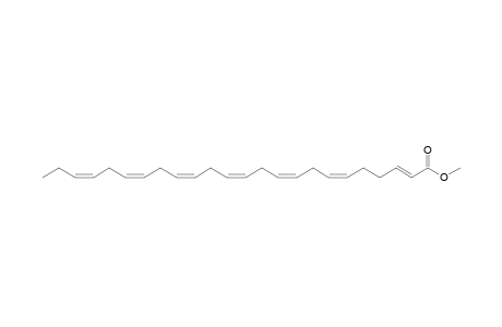 2(E),6(Z), 9(Z), 12(Z), 15(Z),18(Z),21(Z)-Tetracosaheptaenoate <methyl->