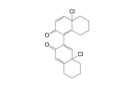 2,5'-(1"a-Chloro-tetrahydronaphthalene)-3,4'-dione